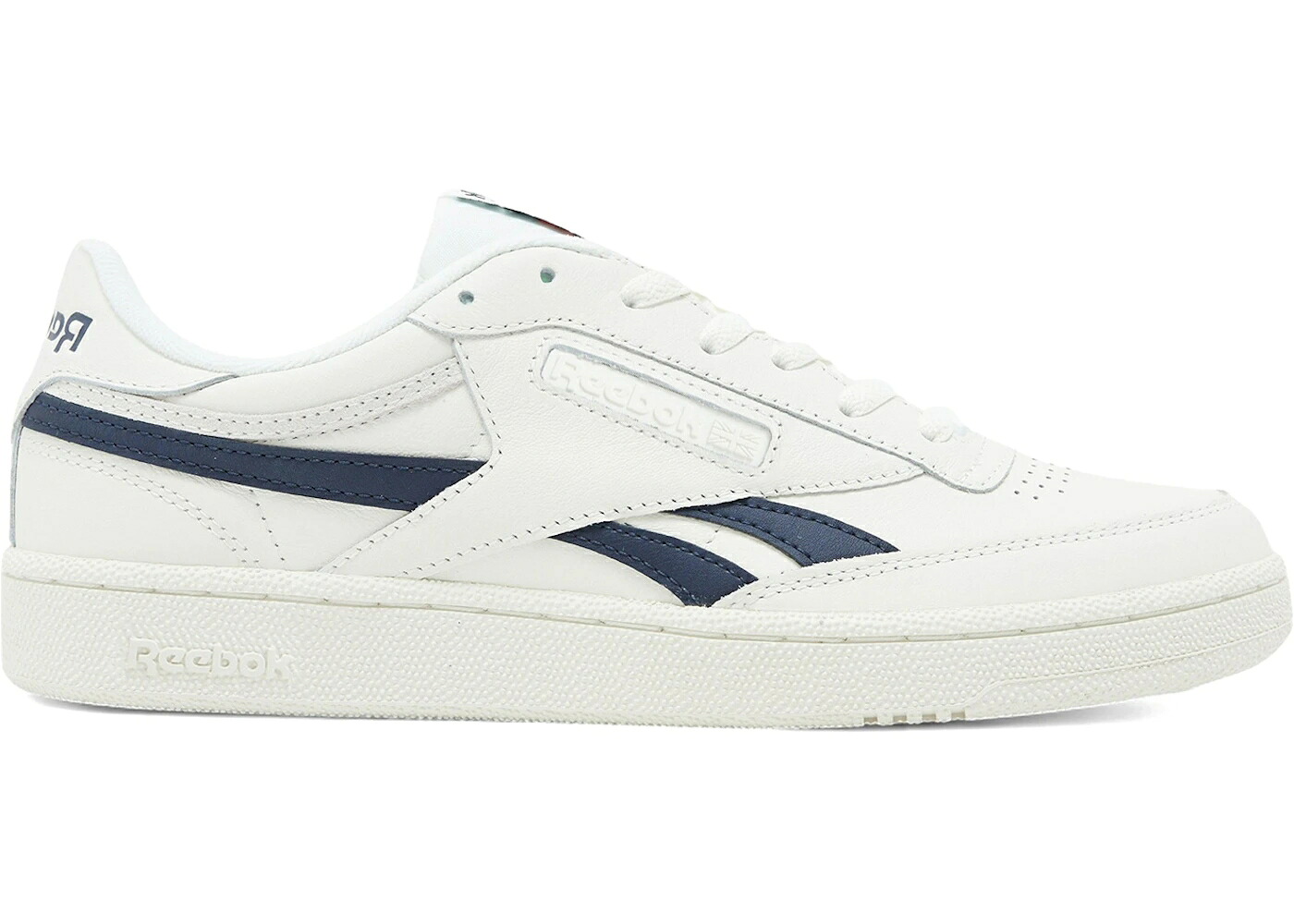 リーボック クラブ 紺色 ネイビー 赤 レッド スニーカー メンズ REEBOK CLUB C REVENGE CHALK NAVY RED / CHALK NAVY RED｜スニケス