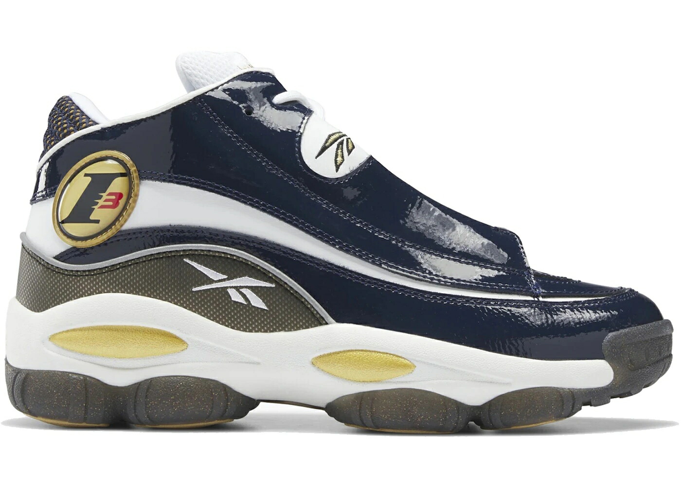 リーボック ジョージタウン 紺色 ネイビー 白色 ホワイト スニーカー メンズ REEBOK THE ANSWER DMX GEORGETOWN (2023) / COLLEGIATE NAVY FOOTWEAR WHITE