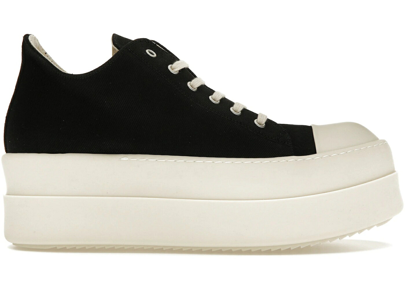 リックオウエンス 黒いこと 黒いこと スニーカー メンズ RICK OWENS RICK OWENS DRKSHDW DOUBLE BUMPER LOW BLACK MILK / BLACK MILK MILK