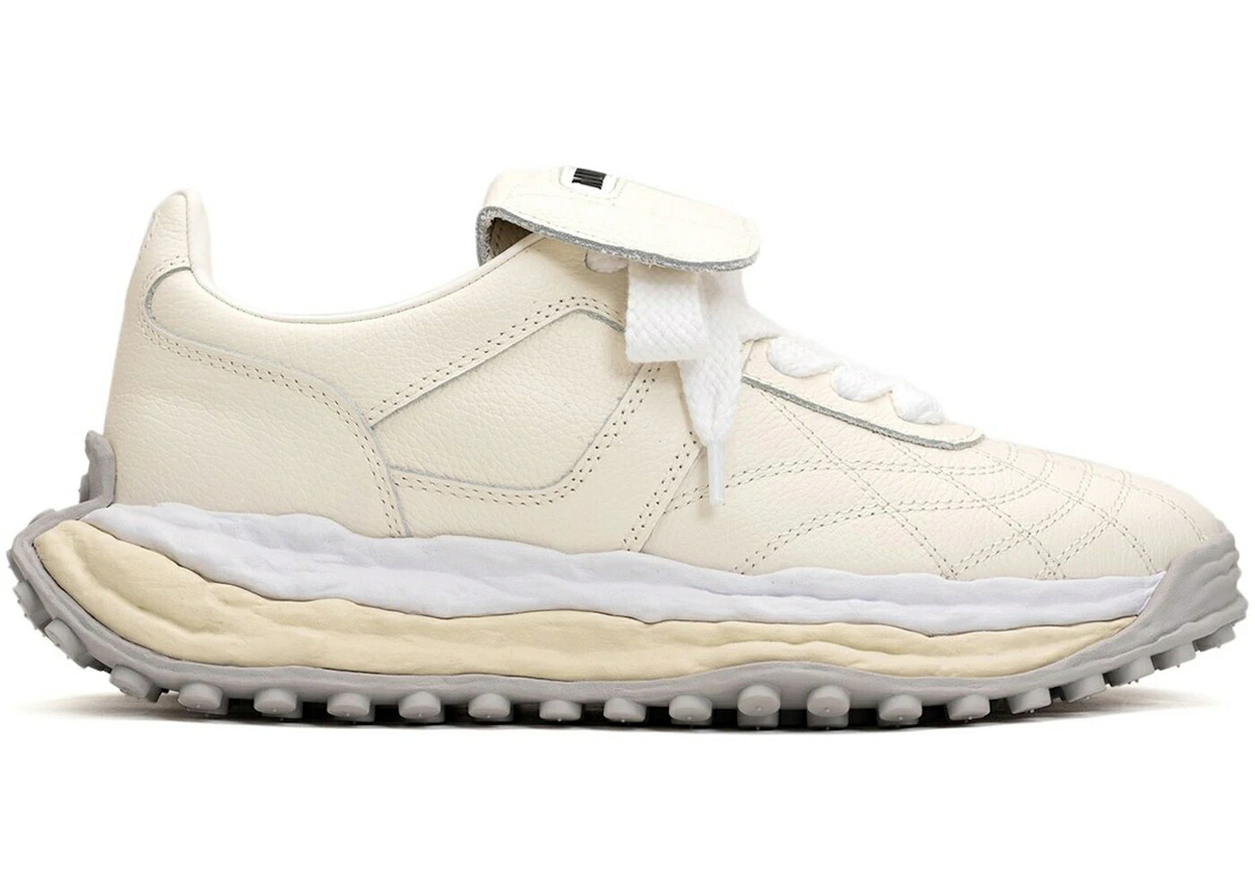 メゾン ミハラヤスヒロ レザー 白色 ホワイト スニーカー メンズ MAISON MIHARA YASUHIRO MAISON MIHARA YASUHIRO SCOTT OG SOLE LEATHER LOW WHITE /