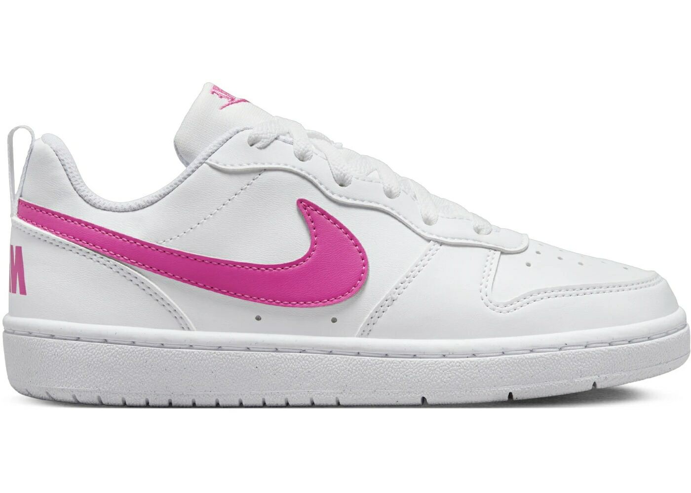 ナイキ 厚地の外套 白いこと 白いこと レーザ コートバーロウ 御坊っちゃん キッズ NIKE COURT BOROUGH LOW RECRAFT WHITE LASER FUCHSIA (GS) / WHITE LASER FUCHSIA もの言う花 マタニティ スニーカー