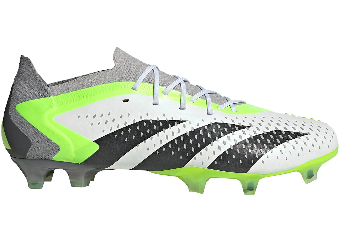 アディダス プレデター 白色 ホワイト コア 黒色 ブラック ACCURACY.1 スニーカー メンズ ADIDAS PREDATOR LOW FG CRAZYRUSH PACK / CLOUD WHITE CORE BLACK LUCID