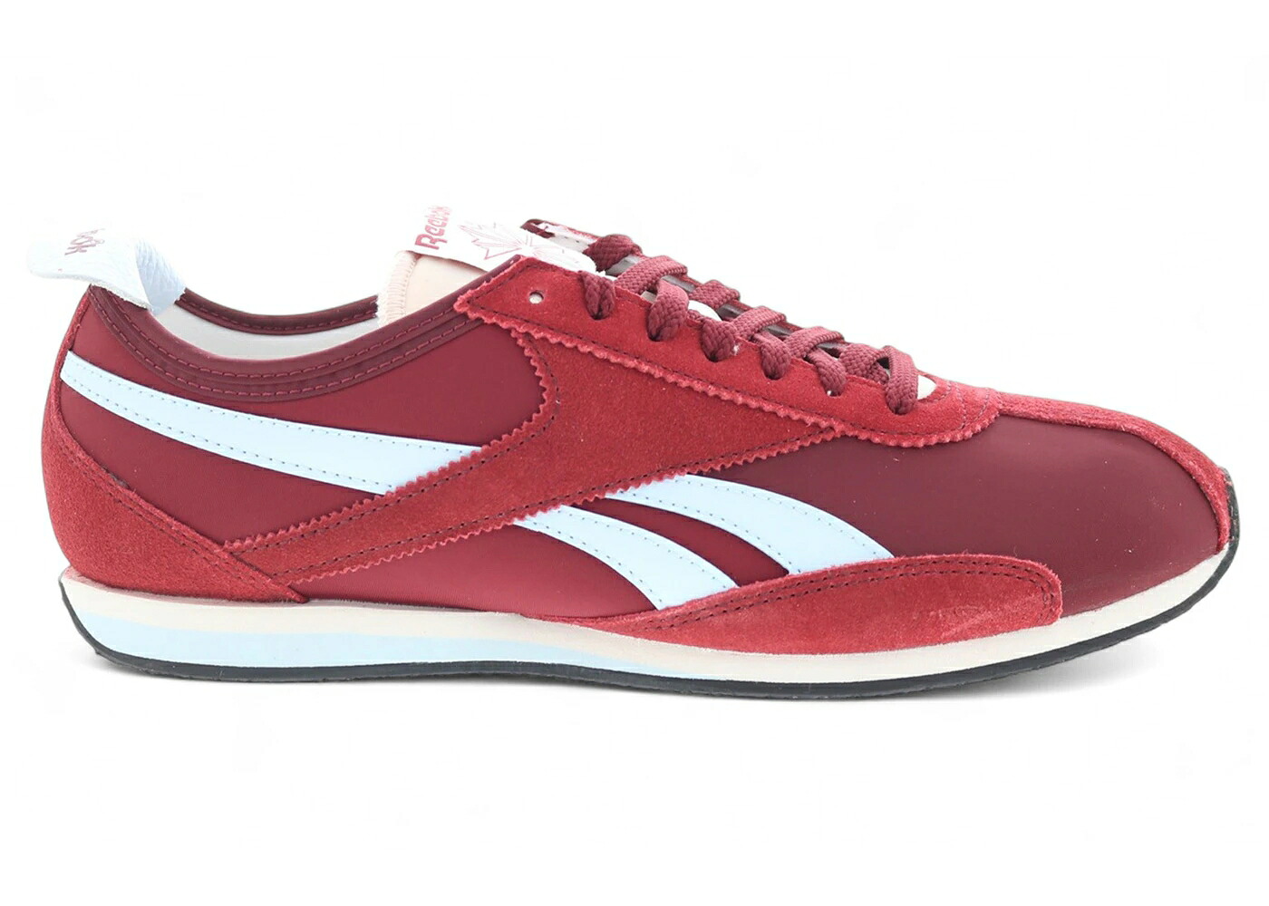 リーボック クラシック ワイン色 バーガンディー 青色 ブルー スニーカー メンズ REEBOK R400 CLASSIC BURGUNDY GLASS BLUE / CLASSIC BURGUNDY CLASSIC｜スニケス