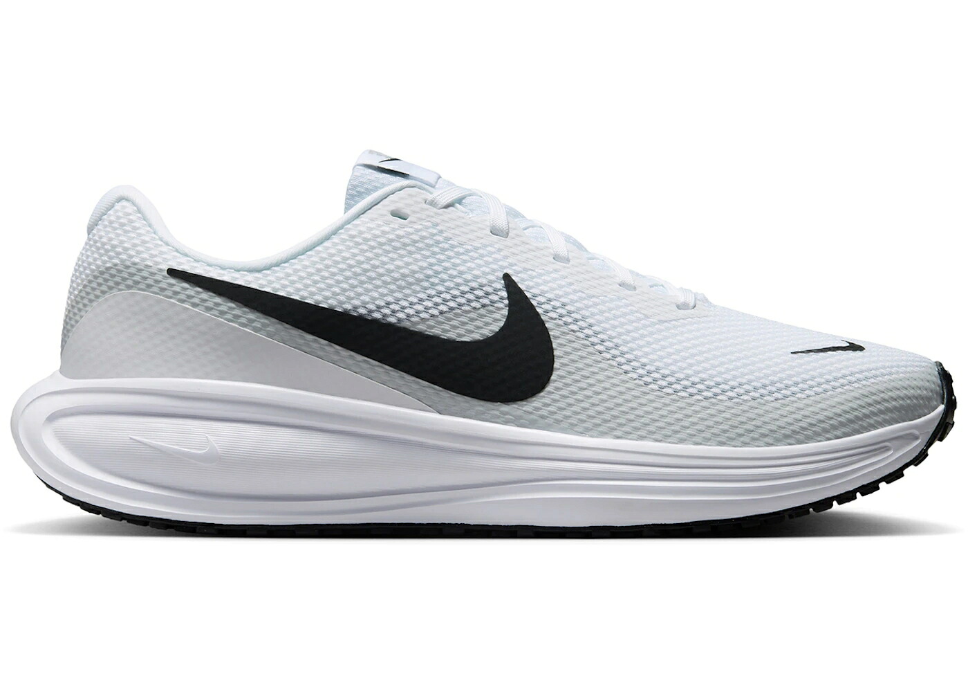 ナイキ レボリューション 白色 ホワイト ピュア プラチナム 黒色 ブラック スニーカー メンズ NIKE REVOLUTION 8 WHITE PURE PLATINUM BLACK / WHITE PURE PLATINUM BLACK