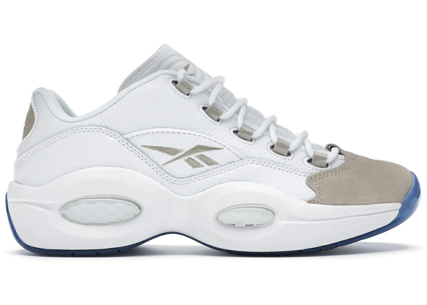 リーボック 問い合わせ 白いこと 白いこと 砂色 砂子 スニーカー メンズ REEBOK QUESTION LOW OATMEAL (2020) / WHITE WHITE LIGHT SAND メンズ靴-スニーカー-靴