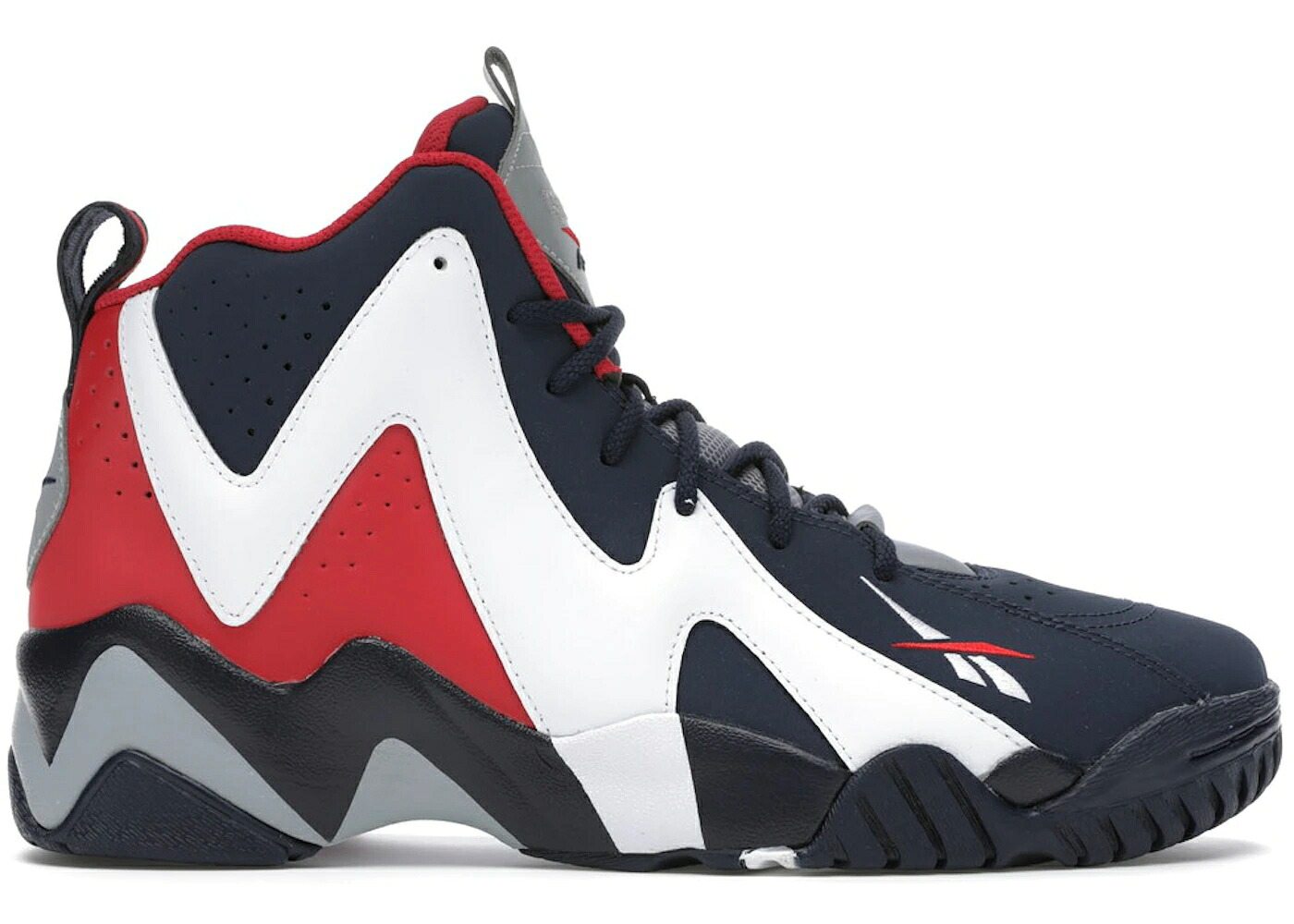 リーボック カミカゼ 紺色 ネイビー 白色 ホワイト 赤 レッド スニーカー メンズ REEBOK KAMIKAZE II USA (2020) / VECTOR NAVY WHITE VECTOR RED｜スニケス