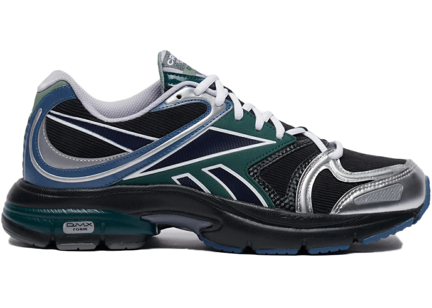 リーボック プレミアム 黒色 ブラック コア 青色 ブルー フォレスト スニーカー メンズ REEBOK PREMIER ROAD PLUS VI CRITIC BLACK / CORE BLACK BRAVE BLUE FOREST
