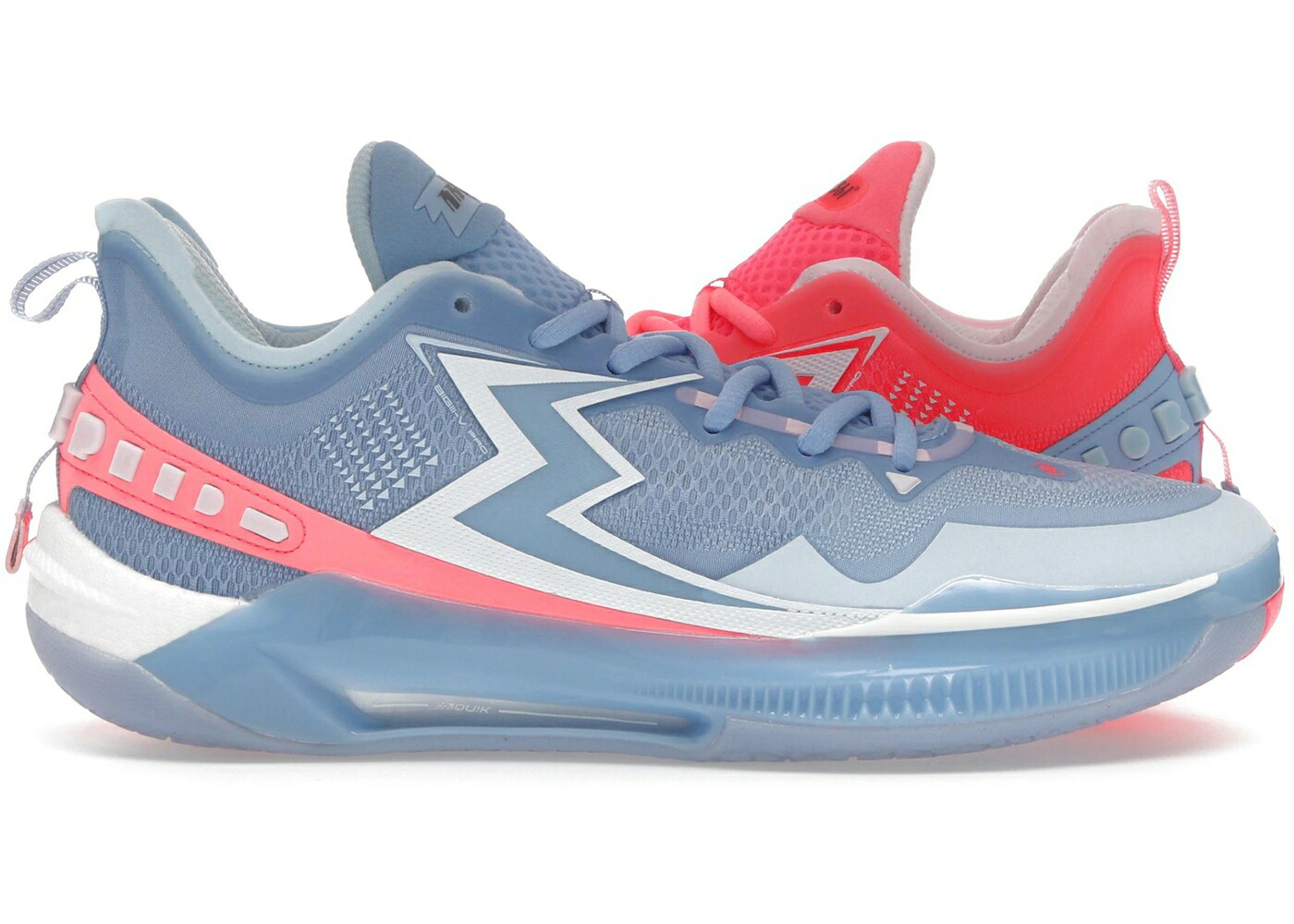 クイック プロ リベンジ 青色 ブルー ピンク 5.0 スニーカー メンズ 361 DEGREES 361 DEGREES BIG3 QUICK PRO REVERSE BLUE PINK / BLUE PINK