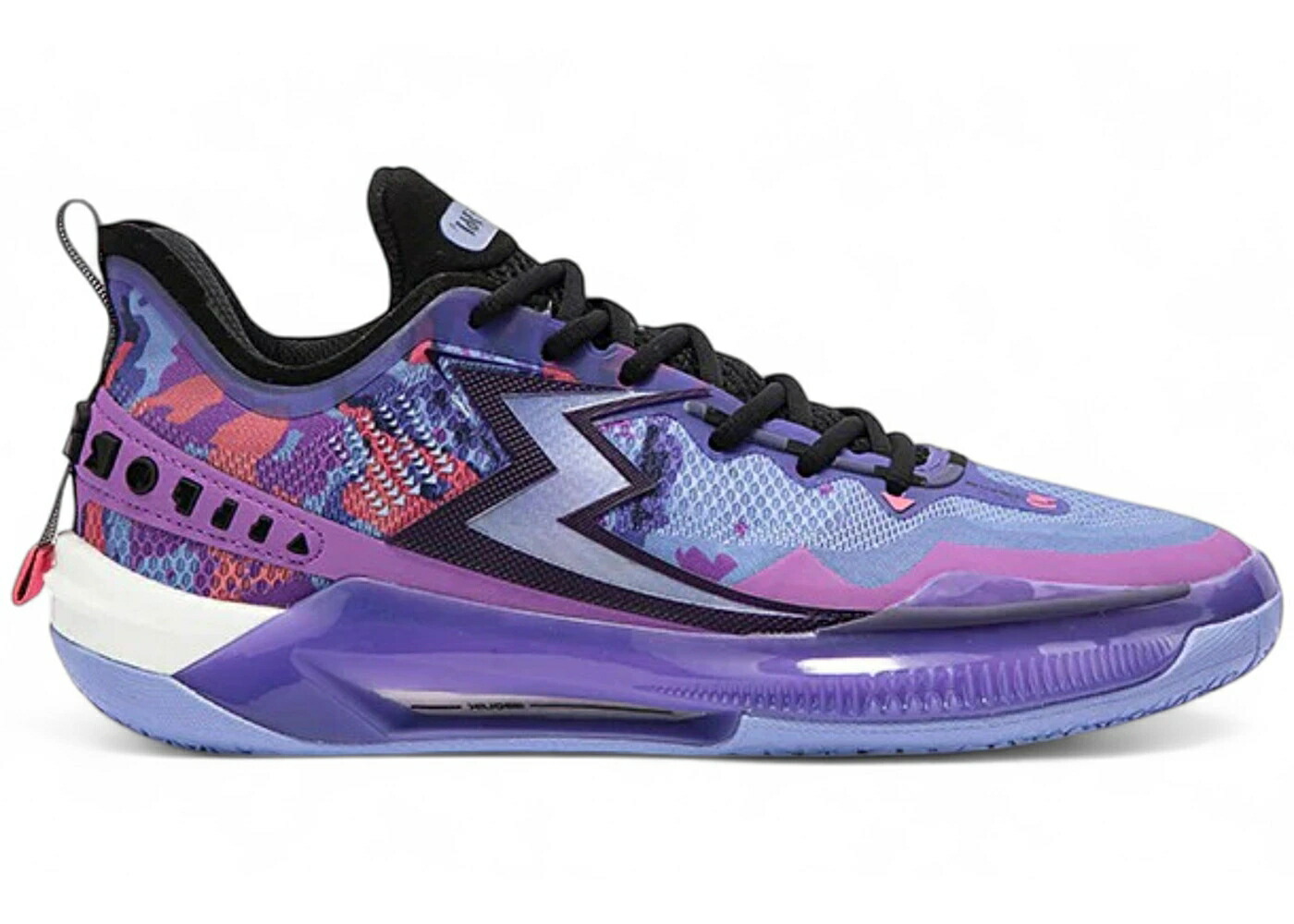 クイック 労働者階級 紫 パープル 黒いこと 黒いこと 5.0 スニーカー メンズ 361 DEGREES 361 DEGREES BIG3 QUICK PRO WIND RISES / PURPLE BLACK LAVENDER