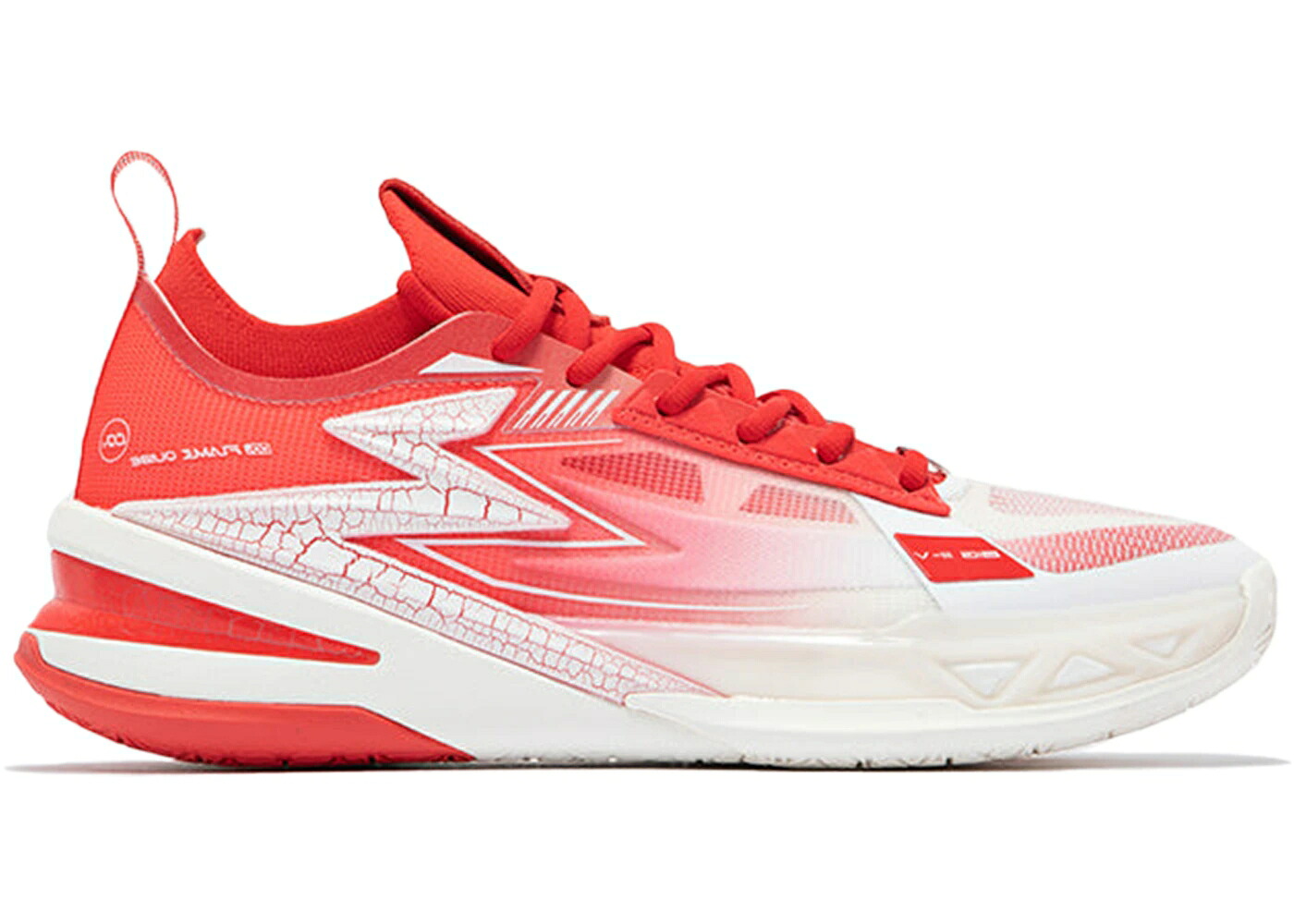 労働者階級 赤 赤いこと 白いこと 白いこと 5.0 スニーカー メンズ 361 DEGREES 361 DEGREES BIG3 PRO LOVE / RED WHITE
