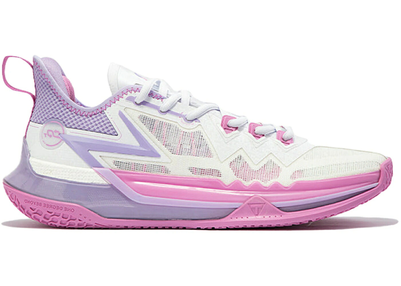 白色 ホワイト ピンク スニーカー メンズ 361 DEGREES 361 DEGREES BIG3 FUTURE CARE / WHITE LILAC PINK｜スニケス 52,740円