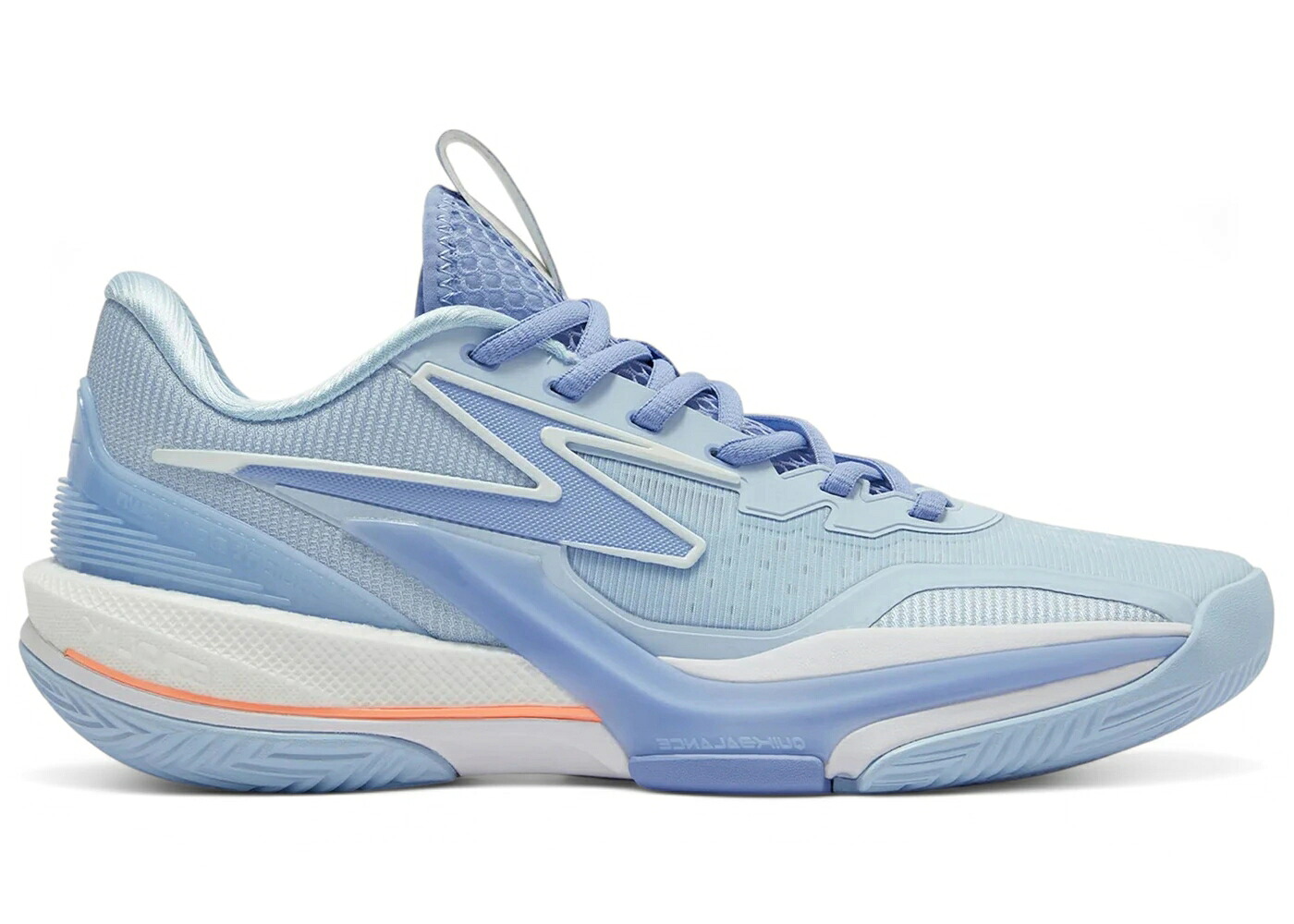 青味 青み 白いこと 白いこと 橙 オレンジ色 6.0 スニーカー メンズ 361 DEGREES 361 DEGREES BIG3 OCEAN DESCENT / LIGHT BLUE WHITE ORANGE