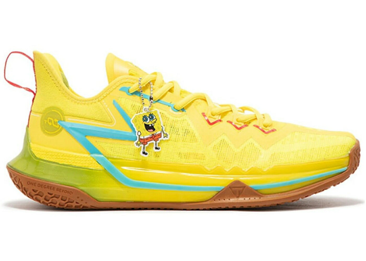 スポンジボブ 黄色 イエロー 青色 ブルー スニーカー メンズ 361 DEGREES 361 DEGREES BIG3 FUTURE SPONGEBOB SQUAREPANTS / YELLOW BLUE GUM