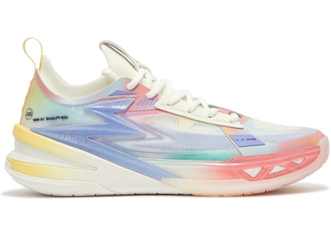 プロ 白色 ホワイト 青色 ブルー 5.0 スニーカー メンズ 361 DEGREES 361 DEGREES BIG3 PRO WIND RISES / OFF WHITE BLUE MULTI COLOR|スニケス