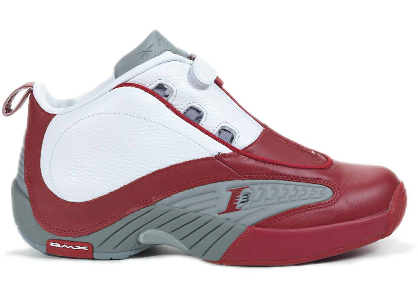 リーボック 白いこと 白いこと 赤 赤いこと 薄墨色 薄墨色 スニーカー メンズ REEBOK ANSWER IV WHITE RED (2012/2017) / WHITE RED FLAT GREY