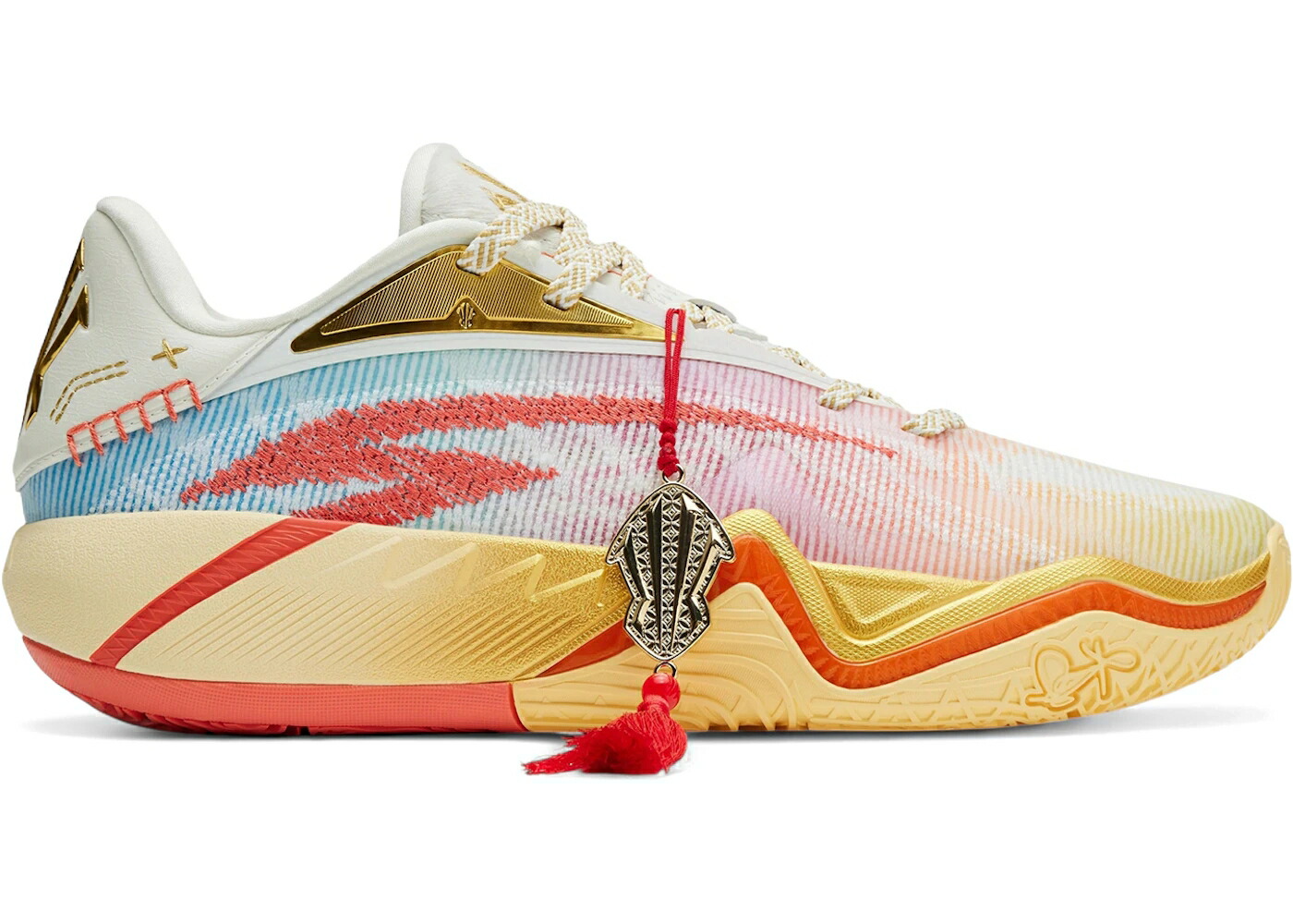 ベージュ ゴールド 赤 レッド スニーカー メンズ ANTA KAI 3 CHINESE NEW YEAR / BEIGE GOLD RED 34,645円