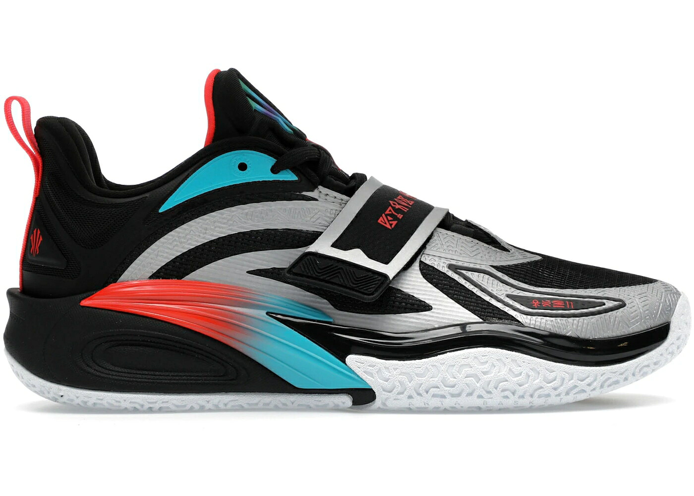 黒色 ブラック 銀色 シルバー 青色 ブルー 赤 レッド スニーカー メンズ ANTA KAI 1 KALEIDOSCOPE / BLACK SILVER BLUE RED|スニケス