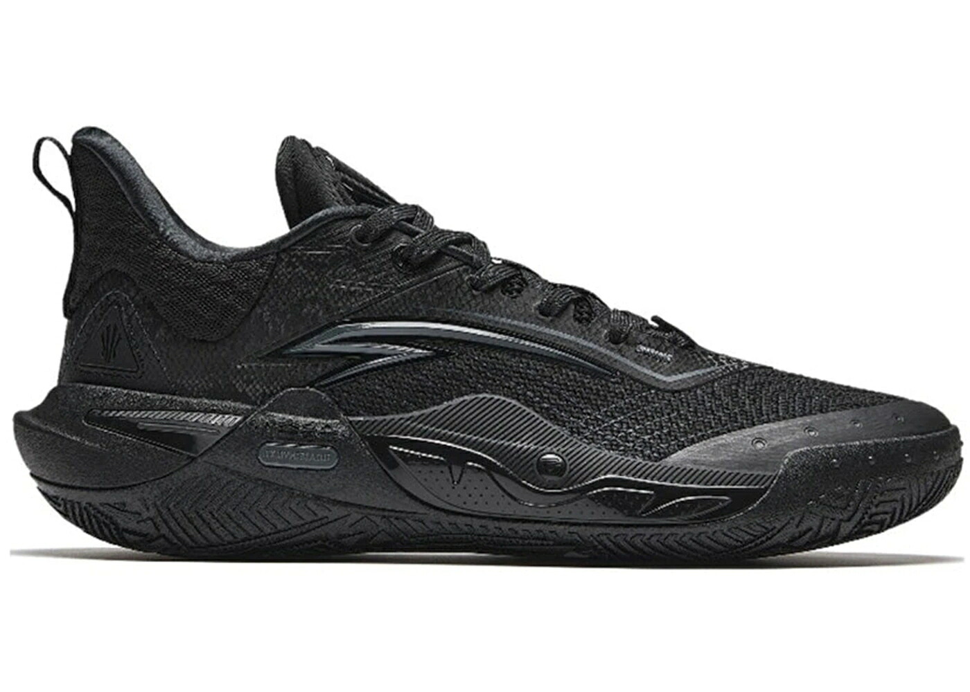 スピード 黒色 ブラック スニーカー メンズ ANTA KAI 1 SPEED TRIPLE BLACK / BLACK BLACK BLACK