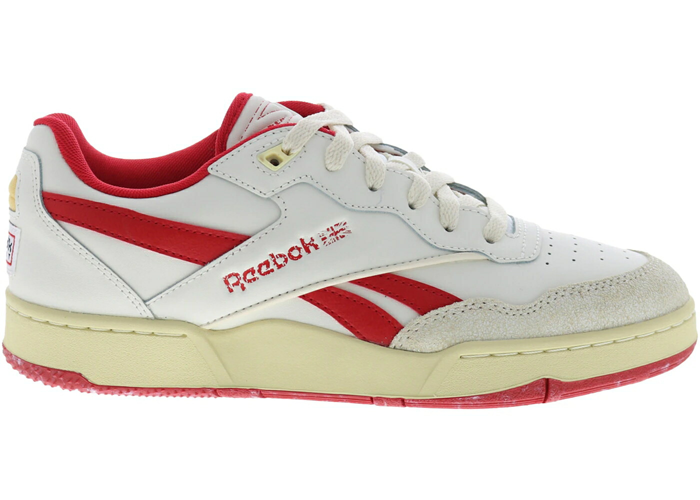 リーボック 白色 ホワイト 赤 レッド スニーカー メンズ REEBOK BB 4000 II CHALK WEATHERED WHITE VECTOR RED / CHALK WEATHERED WHITE VECTOR RED