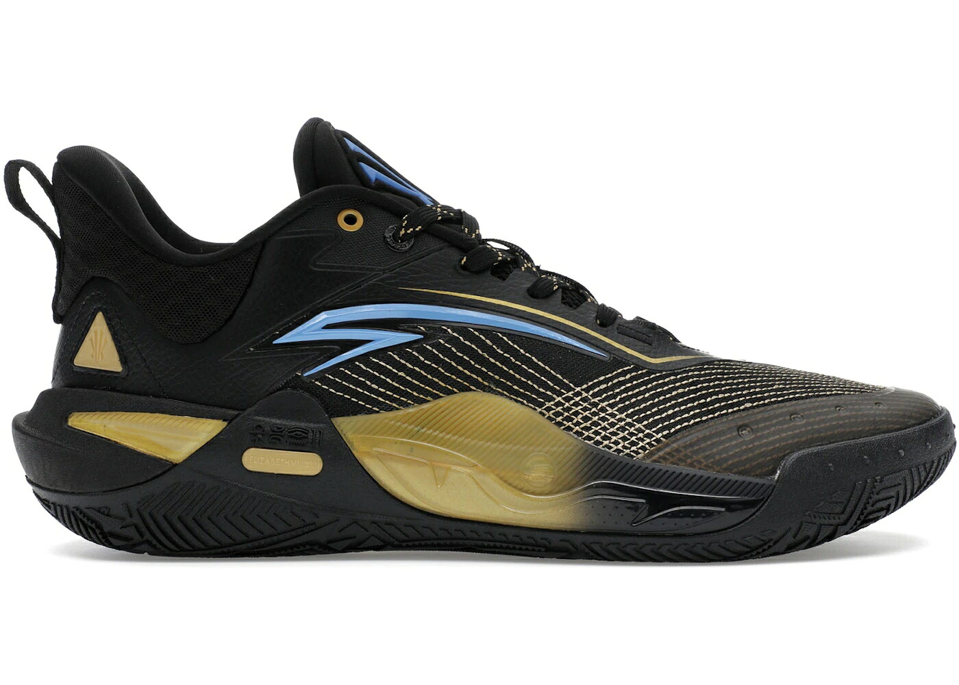 スピード ノース 黒色 ブラック 青色 ブルー スニーカー メンズ ANTA KAI 1 SPEED NORTH STAR / BLACK BLUE