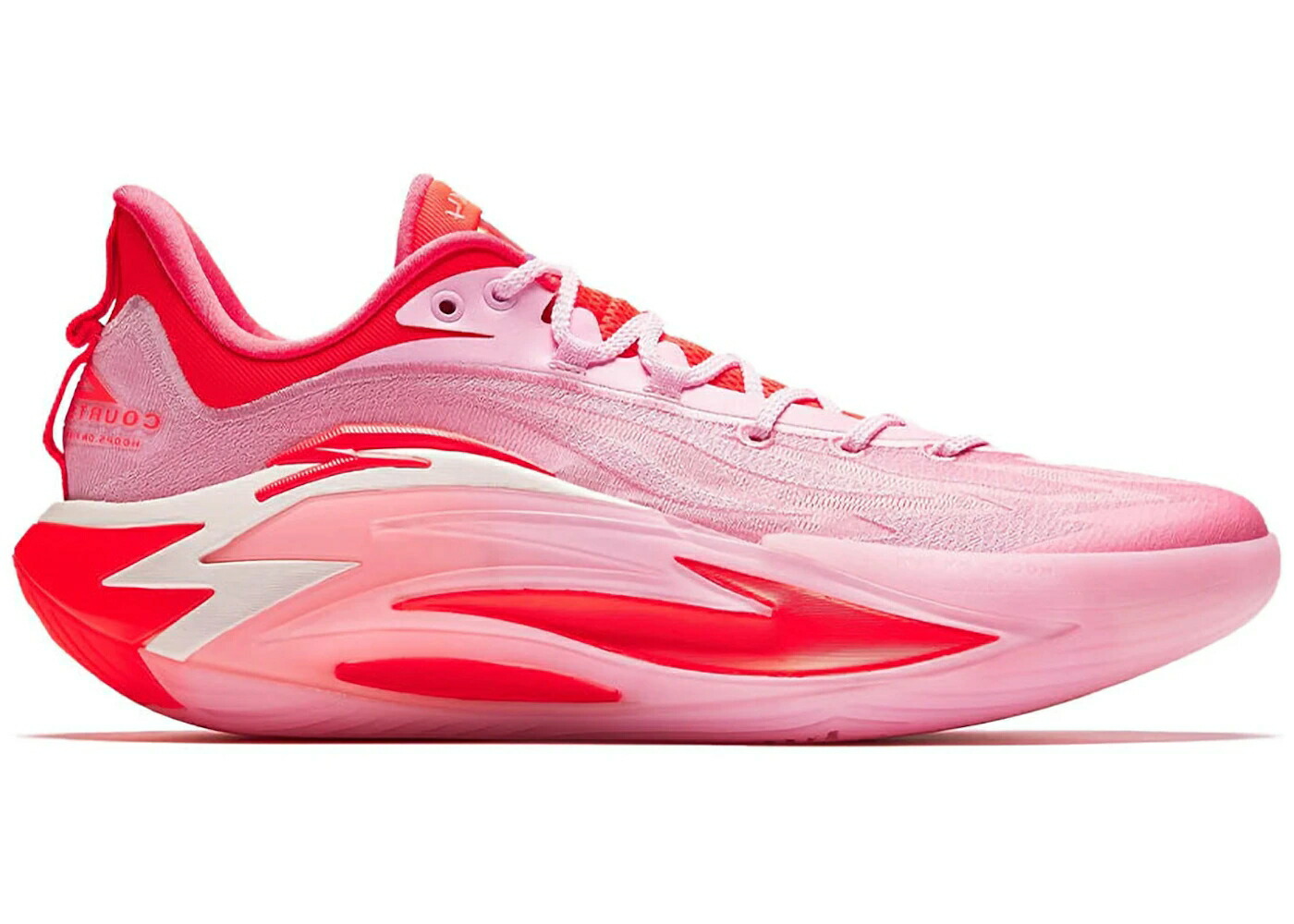 ショック ウェーブ ウェイブ ピンク 白色 ホワイト スニーカー メンズ ANTA SHOCK WAVE 7 PINK FLAME / PINK FLAME WHITE