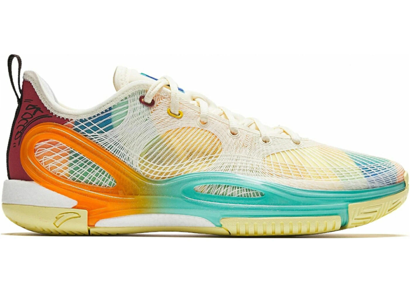 白いこと 白いこと スニーカー メンズ ANTA SPLASH 7 ROCCO / OFF WHITE MULTI COLOR