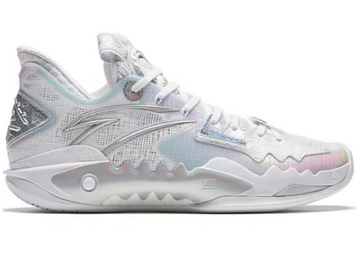 ショック ウェーブ ウェイブ カイリー アービング 白色 ホワイト 灰色 グレー スニーカー メンズ ANTA SHOCK WAVE 5 KYRIE IRVING INHERITANCE / WHITE GREY