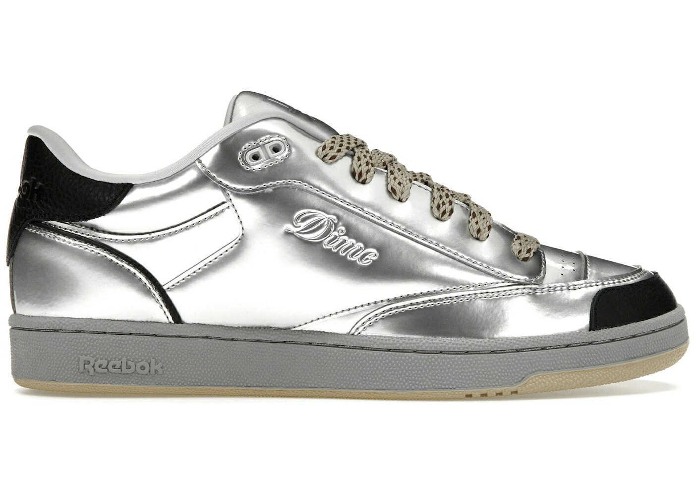 リーボック 野球クラブ しろがね色 しろがね色 今めかしい ベージュ スニーカー メンズ REEBOK CLUB C BULC DIME SILVER METLLIC / SILVER METALLIC MODERN BEIGE
