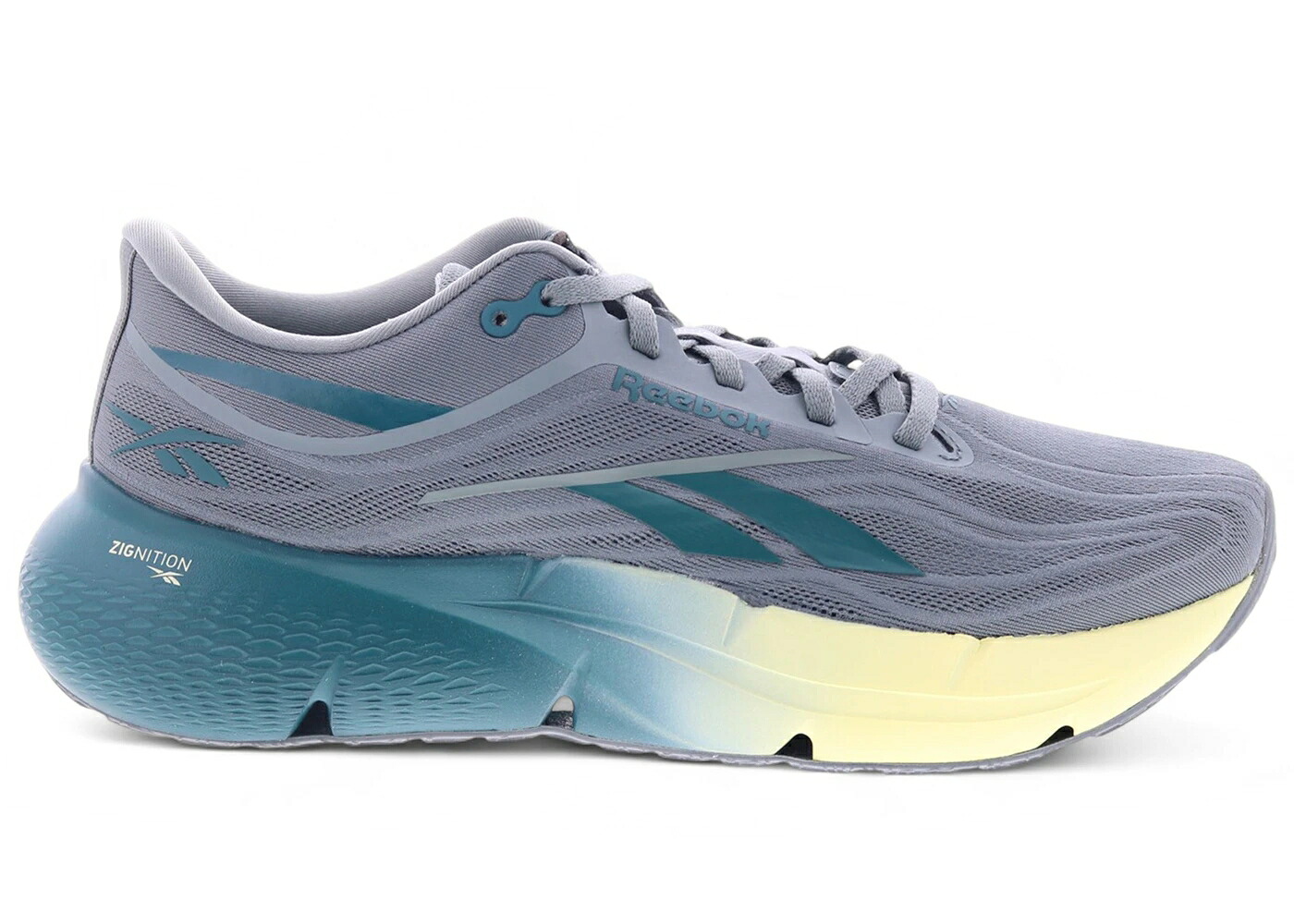 リーボック 灰色 グレー 黄色 イエロー スニーカー メンズ REEBOK ZIGNITION GREY TEAL YELLOW / GREY TEAL YELLOW