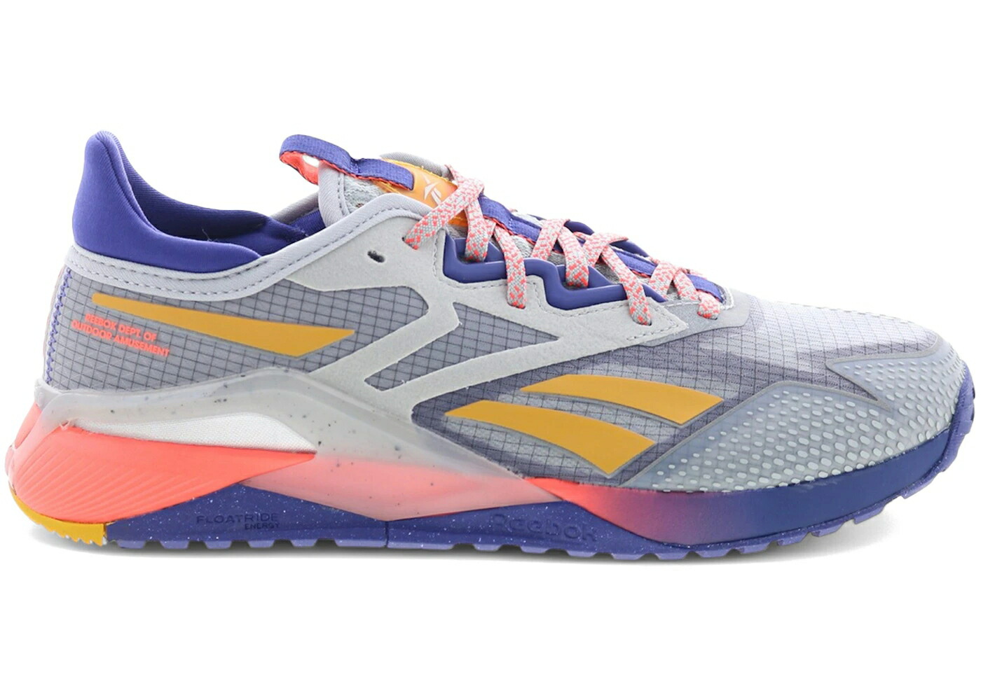 リーボック ナノ 灰色 グレー 紫 パープル ピュア 橙 オレンジ スニーカー メンズ REEBOK NANO X2 TR ADVENTURE GREY BOLD PURPLE / PURE GREY 3 BOLD PURPLE ORANGE 38,415円