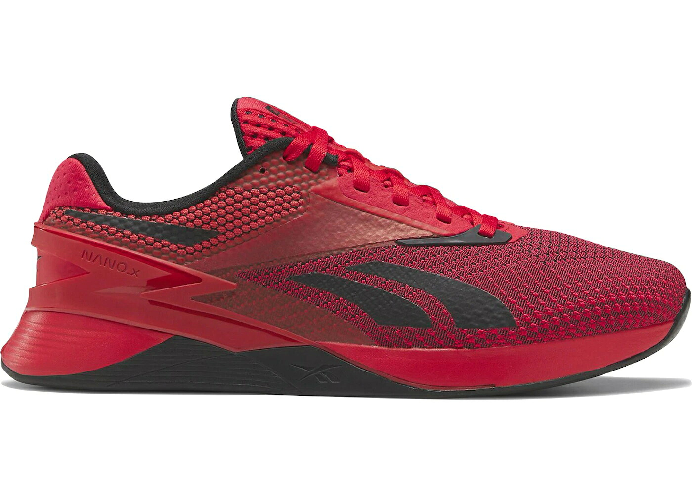 リーボック ナノ 赤 レッド 黒色 ブラック コア スニーカー メンズ REEBOK NANO X3 VECTOR RED BLACK / VECTOR RED VECTOR RED CORE BLACK|スニケス