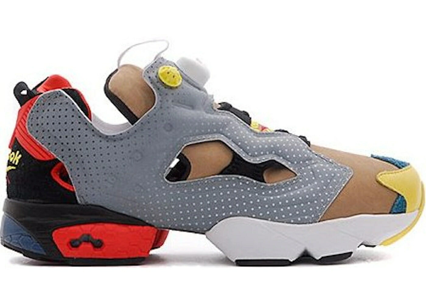 リーボック 灰色 グレー 黒色 ブラック 赤 レッド インスタポンプフューリー スニーカー メンズ REEBOK INSTAPUMP FURY BODEGA FULL CONTACT / FLAT GREY CANVAS BLACK CHINA RED