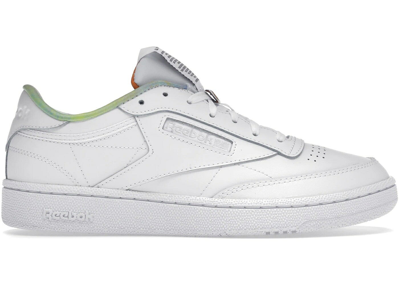 リーボック 野球クラブ 白いこと 白いこと スニーカー メンズ REEBOK CLUB C 85 PRIDE WHITE (2020) / WHITE WHITE MULTICOLOR