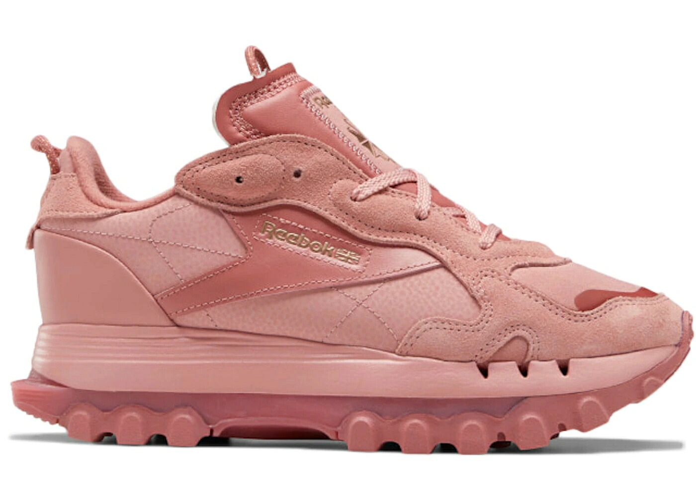リーボック 古典派音楽 なめし革 サクラ色 WOMEN\u0027S スニーカー レディース REEBOK CLASSIC LEATHER CARDI B SANDY ROSE (WOMEN\u0027S) / SANDY ROSE BAKED CLAY GOLDEN