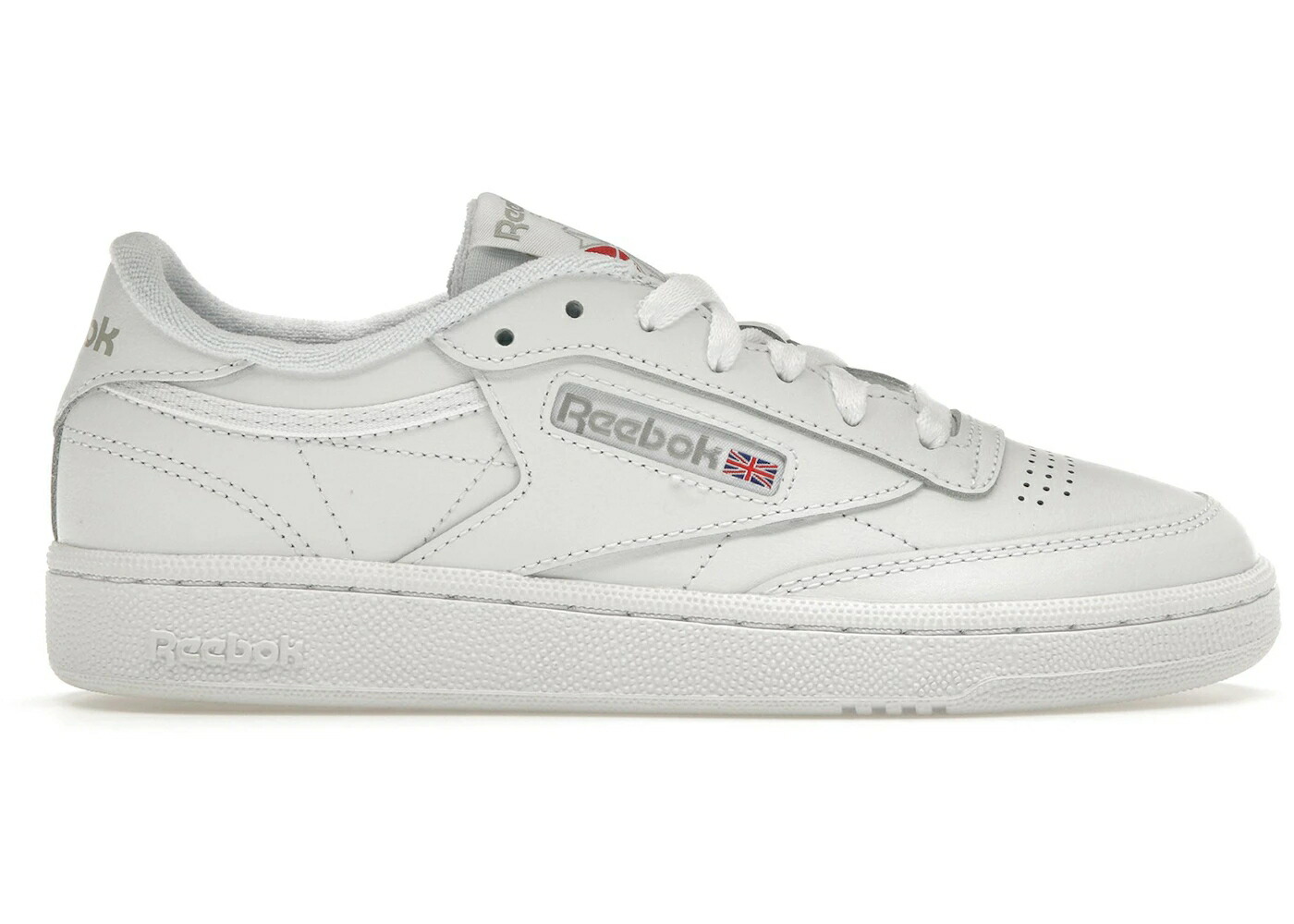 リーボック 野球クラブ 白いこと 白いこと 薄墨色 薄墨色 WOMEN\u0027S スニーカー レディース REEBOK CLUB C 85 WHITE GREY (WOMEN\u0027S) / WHITE WHITE GREY