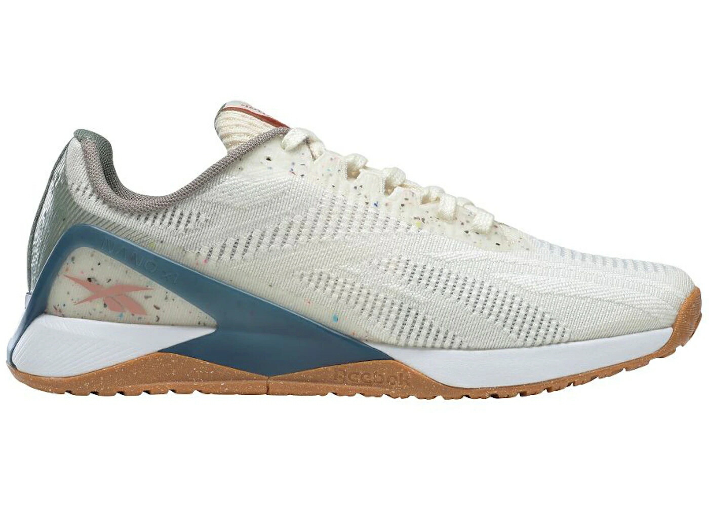 リーボック ナノ クラシック 白色 ホワイト 青色 ブルー 緑 グリーン WOMEN'S スニーカー レディース REEBOK NANO X1 VEGAN CLASSIC WHITE BRAVE BLUE (WOMEN'S) / CLASSIC WHITE HARMONY GREEN