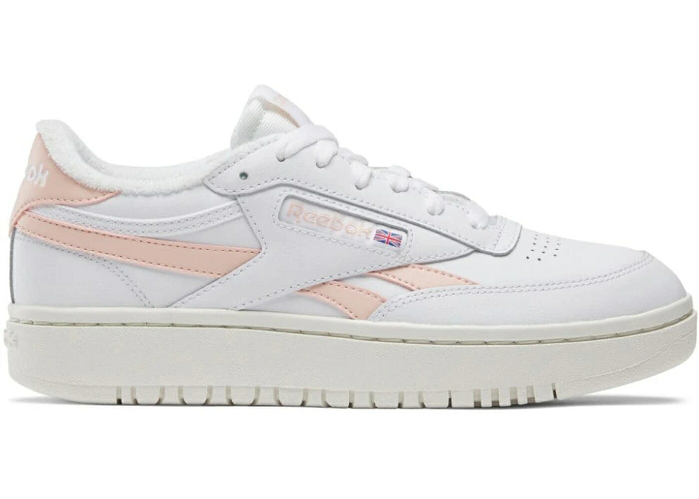 リーボック 野球クラブ サクラ色 白いこと 白いこと WOMEN\u0027S スニーカー レディース REEBOK CLUB C DOUBLE REVENGE CHALK POSSIBLY PINK (WOMEN\u0027S) / CHALK POSSIBLY PINK WHITE