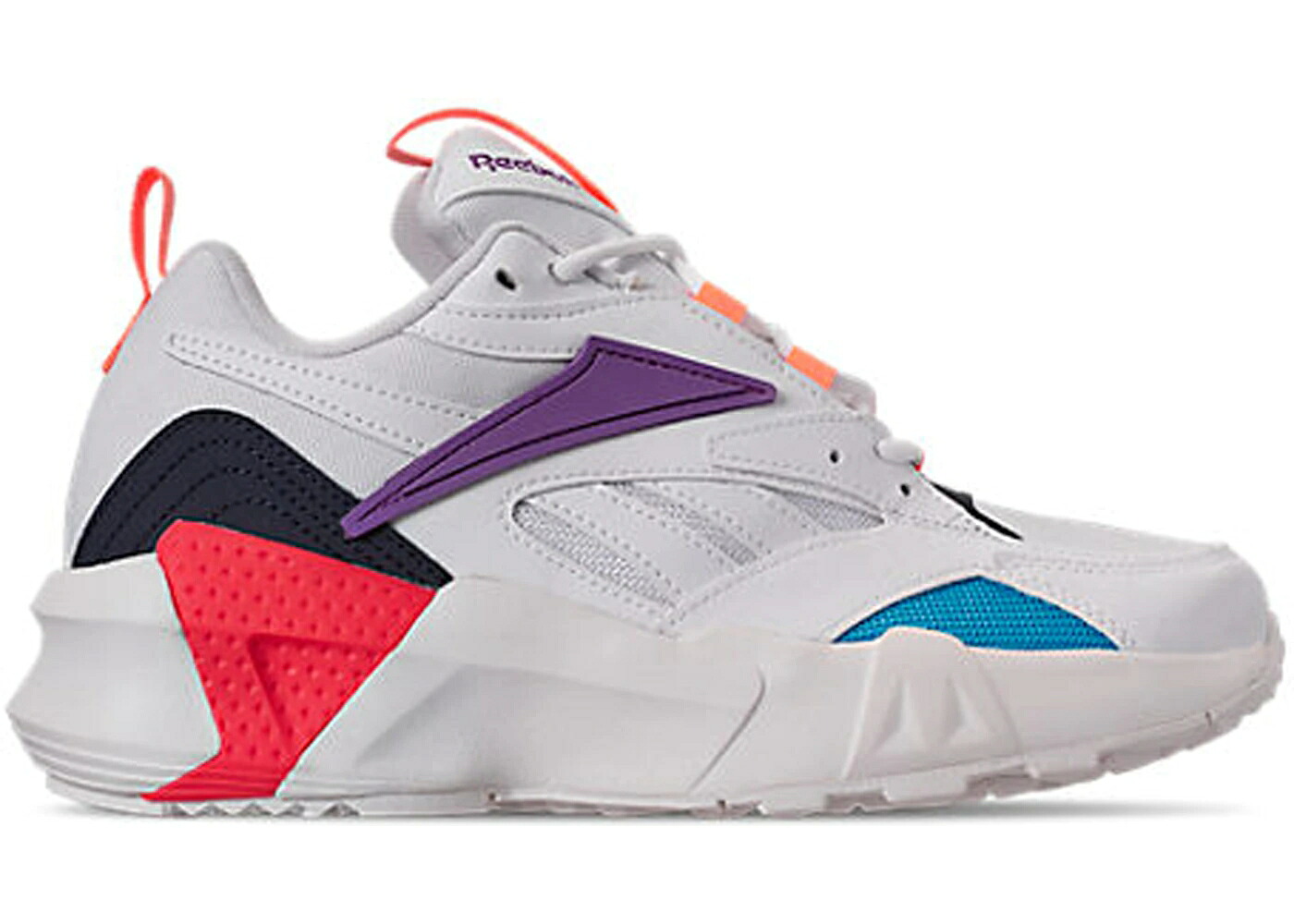 リーボック 白色 ホワイト WOMEN'S スニーカー レディース REEBOK AZTREK DOUBLE WHITE GRAPE PUNCH (WOMEN'S) / WHITE GRAPE PUNCH TEAL GEM