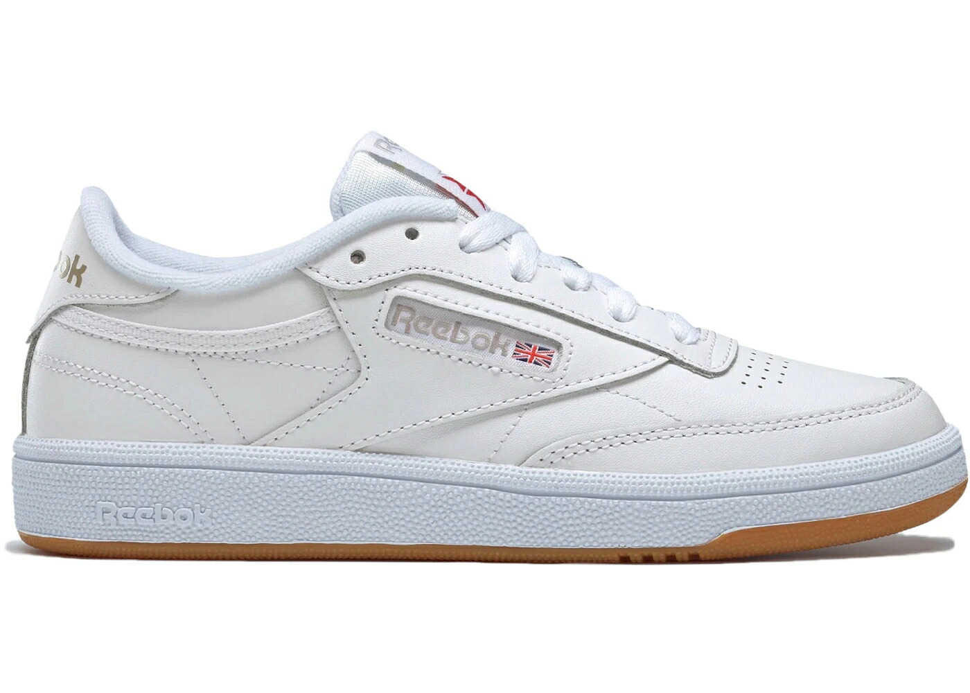 リーボック クラブ 白色 ホワイト 灰色 グレー WOMEN'S スニーカー レディース REEBOK CLUB C WHITE LIGHT GREY GUM (WOMEN'S) / WHITE LIGHT GREY GUM|スニケス