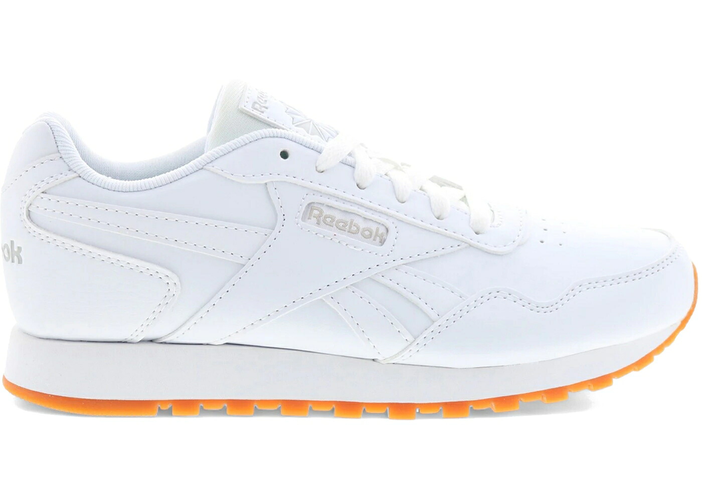 リーボック クラシック ラン 白色 ホワイト 銀色 スチール WOMEN'S スニーカー レディース REEBOK CLASSIC HARMAN RUN WHITE GUM (WOMEN'S) / WHITE STEEL GUM｜スニケス