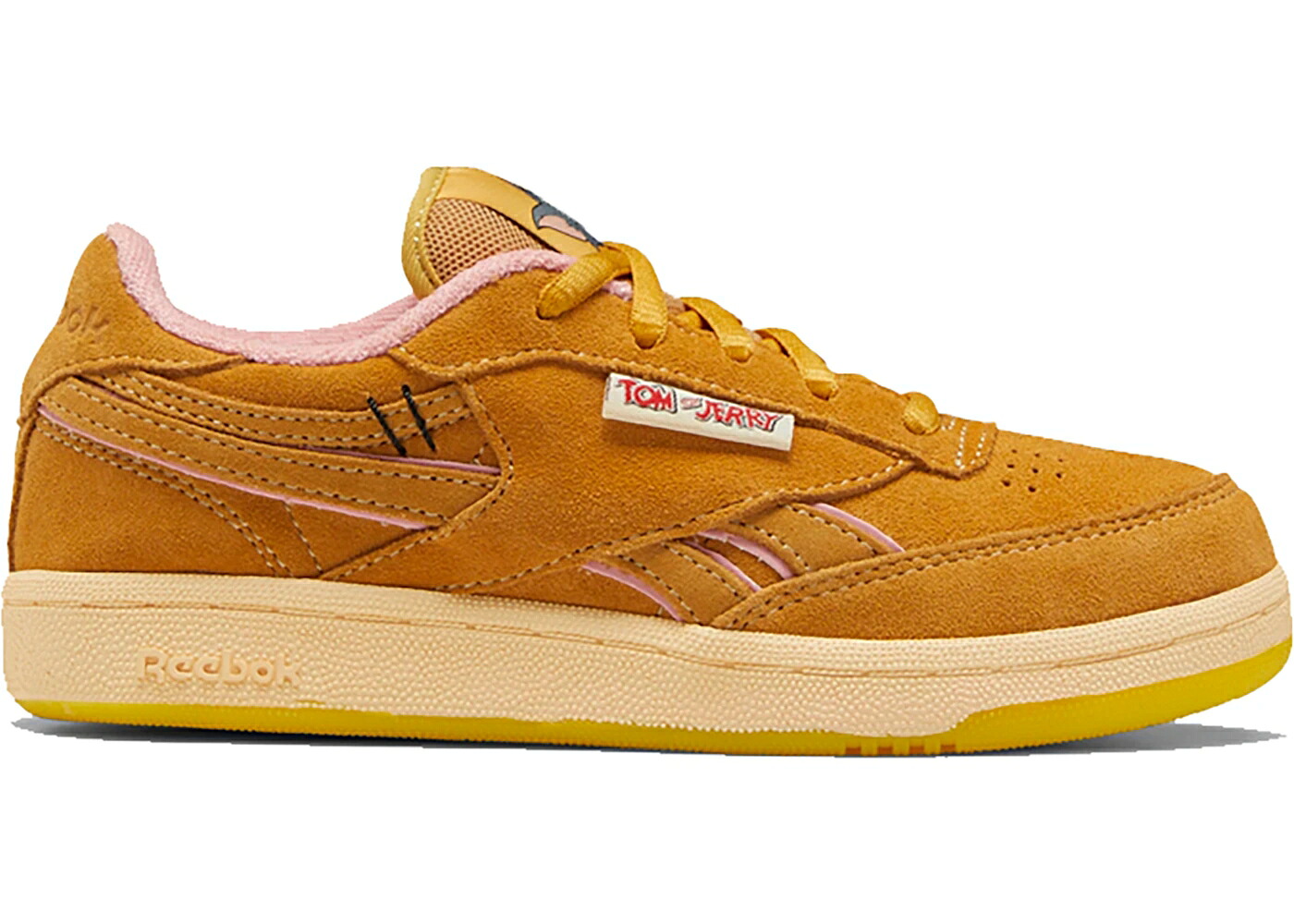 リーボック クラブ ピンク & ジュニア キッズ REEBOK CLUB C REVENGE TOM JERRY (PS) / BOLD BRASS BOLD BRASS QUIET PINK ベビー マタニティ スニーカー|スニケス