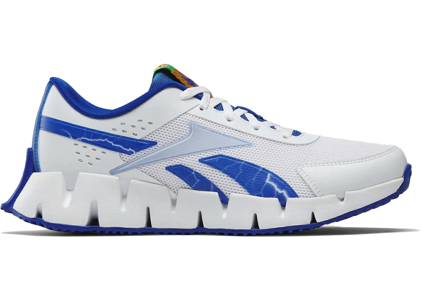リーボック ジグ 白色 ホワイト 青色 ブルー ジュニア キッズ REEBOK ZIG DYNAMICA 2 SONIC THE HEDGEHOG 3 (GS) / WHITE BLUE WHITE ベビー マタニティ スニーカー