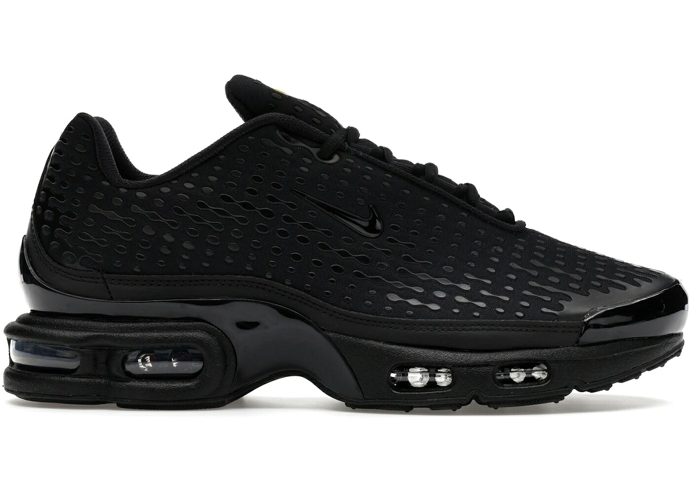 ナイキ マックス 黒色 ブラック エアマックスプラス スニーカー メンズ NIKE AIR MAX PLUS 7 BLACK / BLACK ANTHRACITE