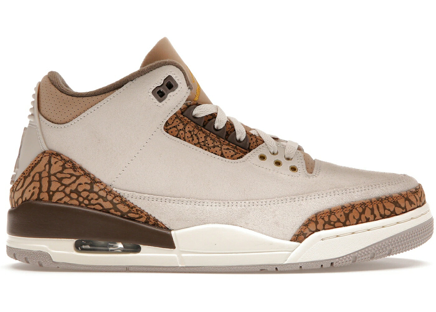 ナイキ ジョーダン 茶色 ブラウン スニーカー メンズ JORDAN 3 RETRO PALOMINO / LIGHT OREWOOD BROWN METALLIC