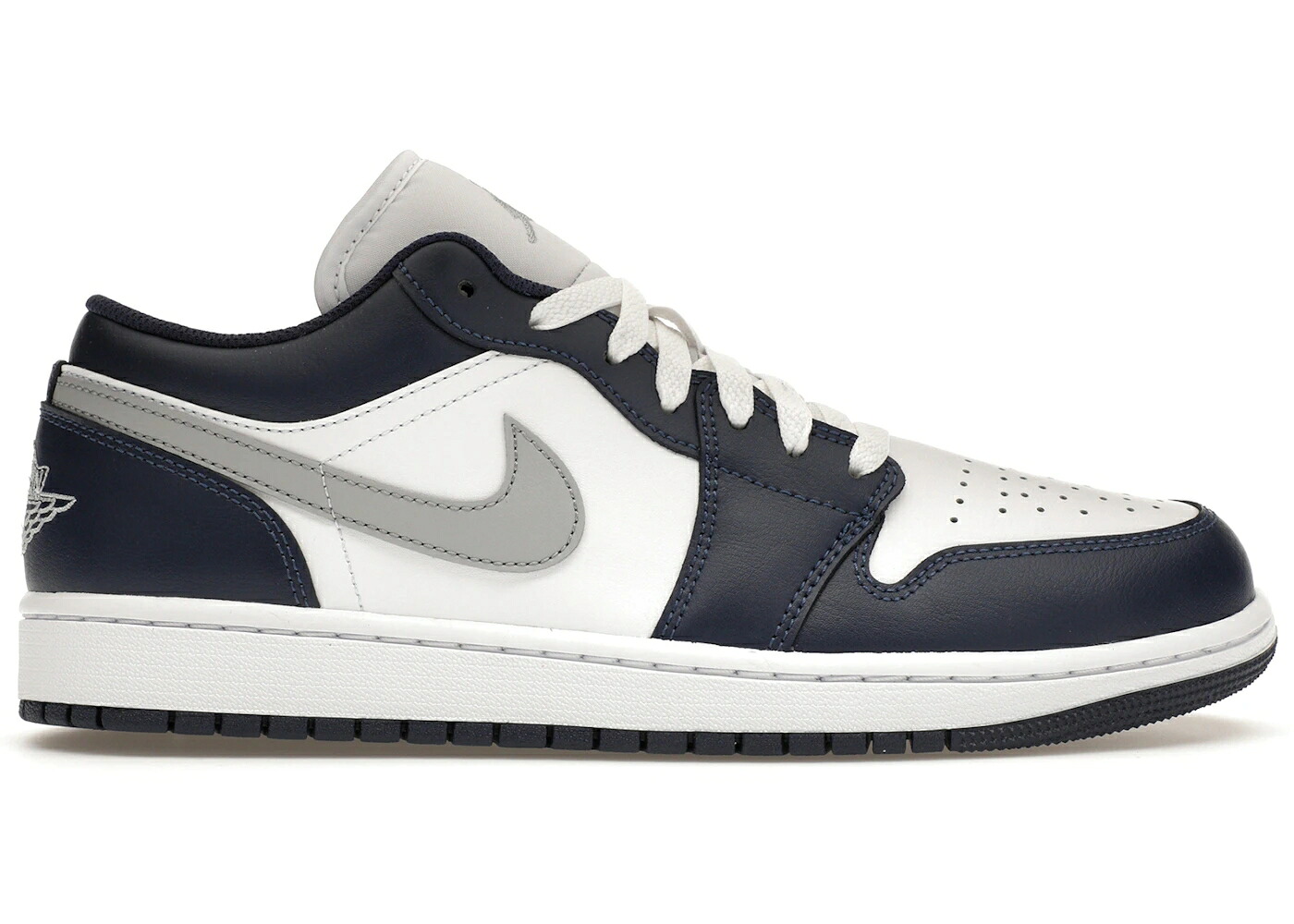 ナイキ ジョーダン 薄墨色 薄墨色 紺色 米国海軍 白いこと 白いこと スニーカー メンズ JORDAN 1 LOW WOLF GREY MIDNIGHT NAVY / WHITE WOLF GREY MIDNIGHT NAVY