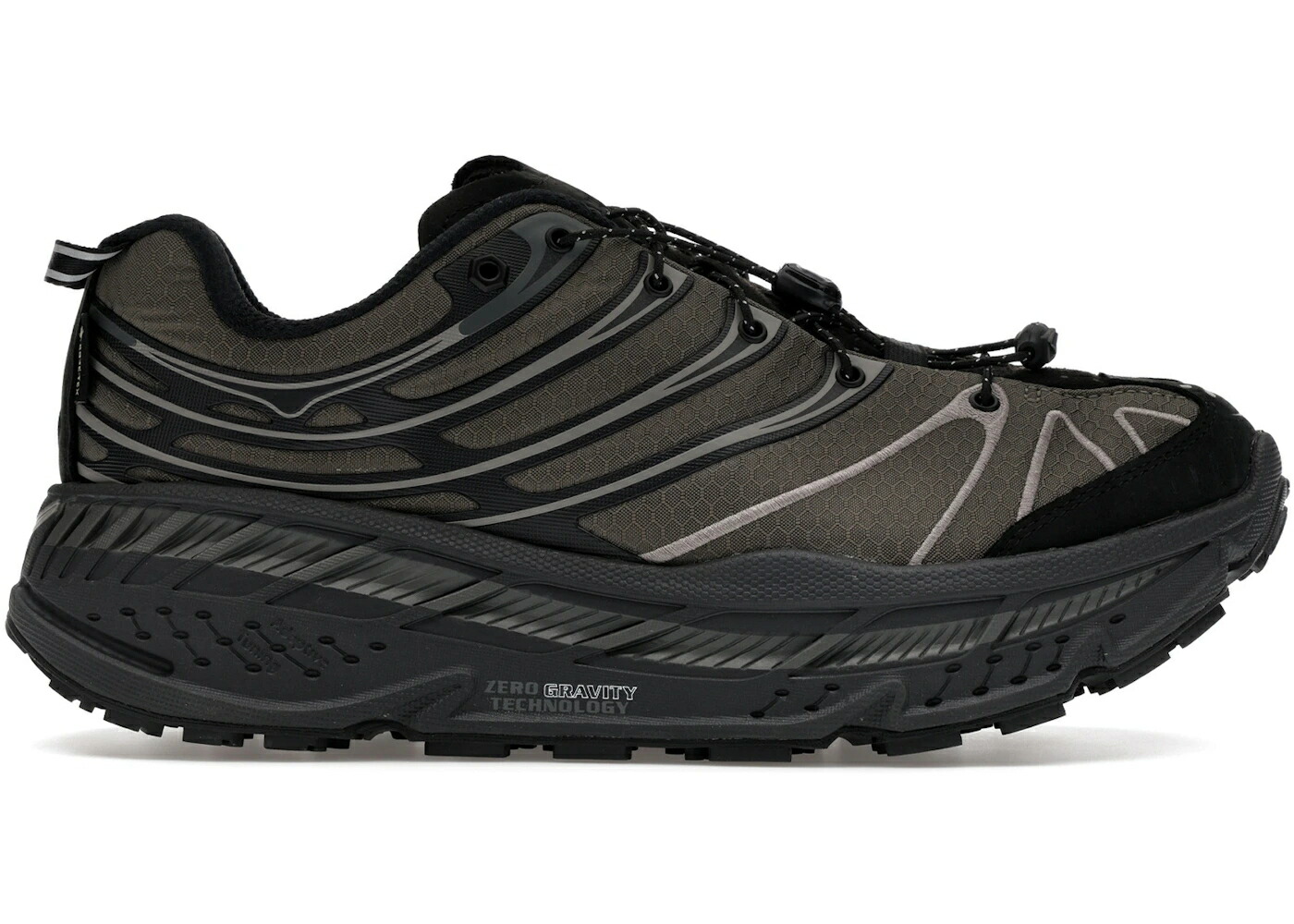 ホカオネオネ ゴアテックス ヘイブン 黒いこと 黒いこと スニーカー メンズ HOKA ONE ONE HOKA ONE STINSON EVO GORE-TEX HAVEN / JET BLACK TARMAC