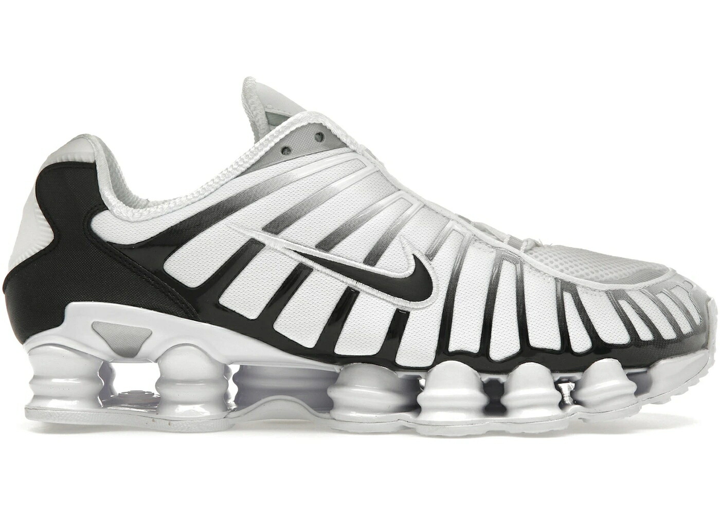 ナイキ ショックス 白色 ホワイト プラチナム スニーカー メンズ NIKE SHOX TL WHITE PLATINUM / WHITE PLATINUM
