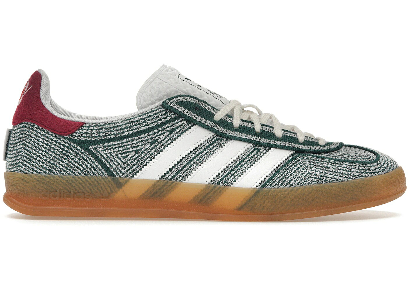 アディダス ガゼル 緑 緑であること 白いこと 白いこと スニーカー メンズ ADIDAS GAZELLE INDOOR SEAN WOTHERSPOON HEMP GREEN / COLLEGIATE GREEN CLOUD WHITE GUM
