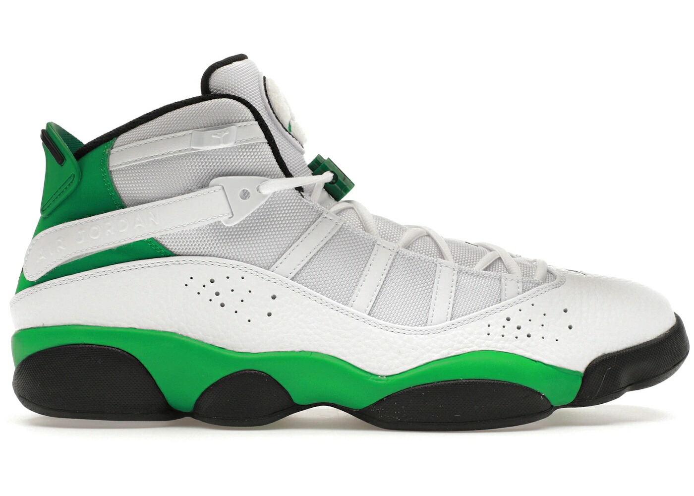 ナイキ ジョーダン リング 緑 グリーン 白色 ホワイト 黒色 ブラック スニーカー メンズ JORDAN 6 RINGS LUCKY GREEN / WHITE BLACK LUCKY GREEN