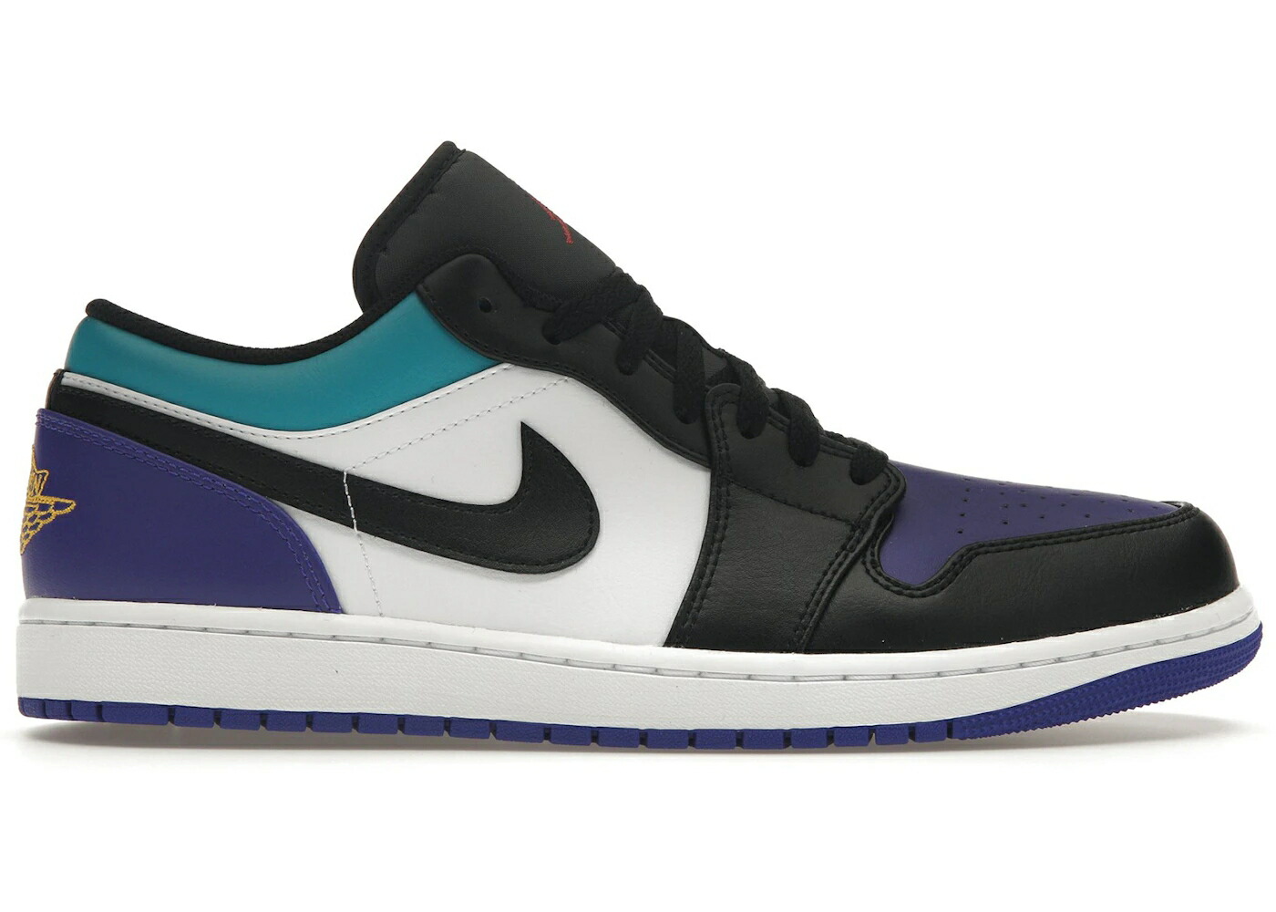 ナイキ ジョーダン アクア 白色 ホワイト コート 紫 パープル スニーカー メンズ JORDAN 1 LOW AQUA / WHITE COURT PURPLE TROPICAL